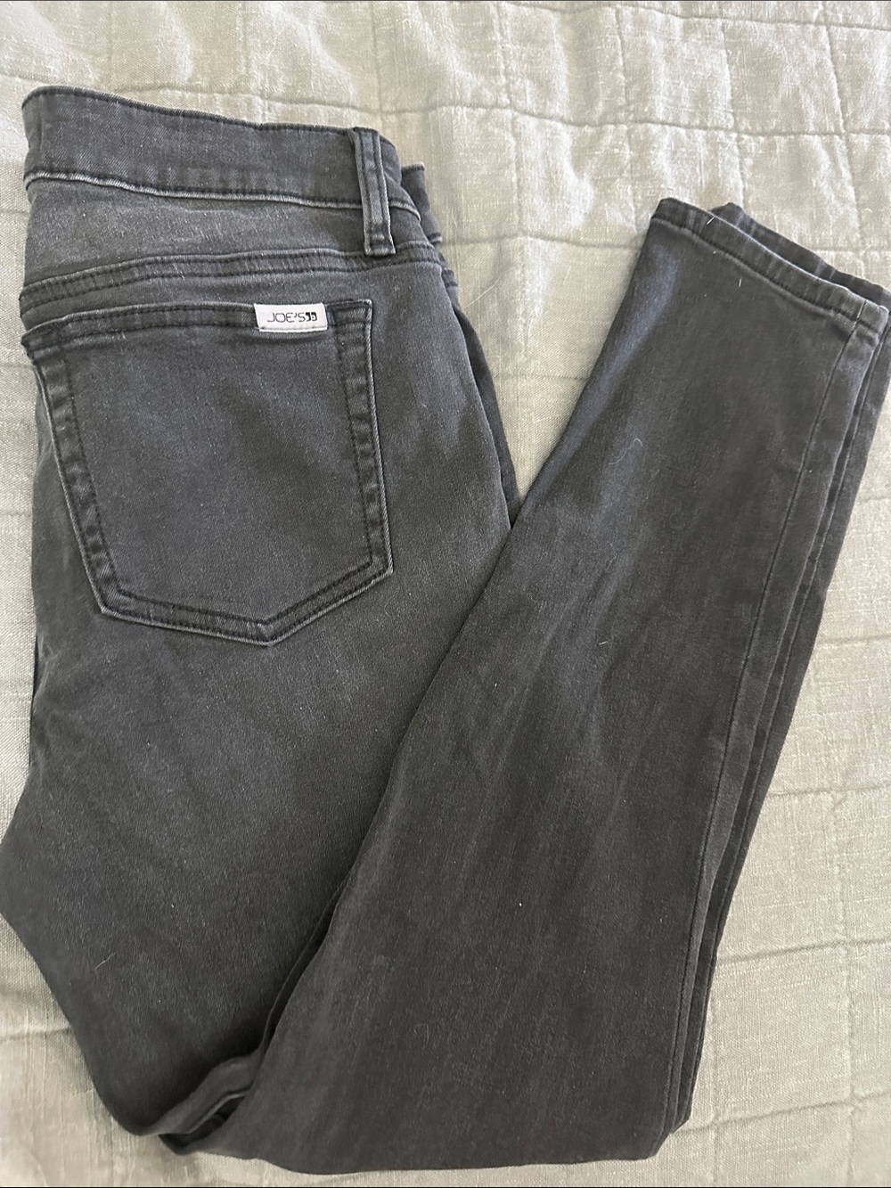 Joe's Jeans Charcoal Black Skinny Jeans